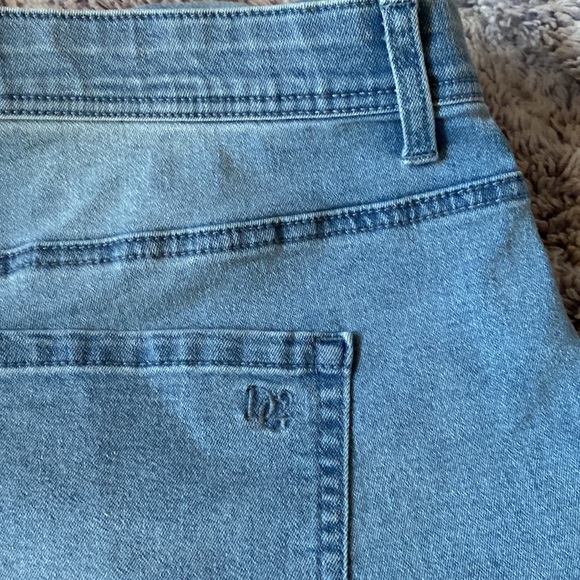 DG2 chambray skinny jeans 2x - Picture 6 of 7